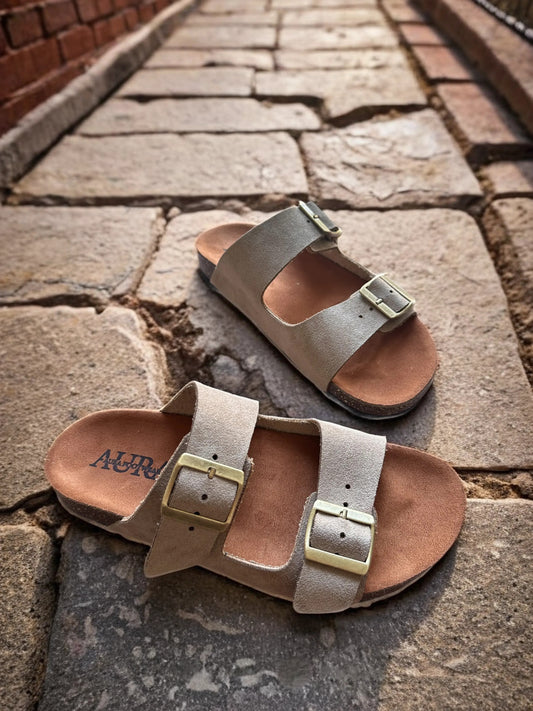 Aria basic beige slipper