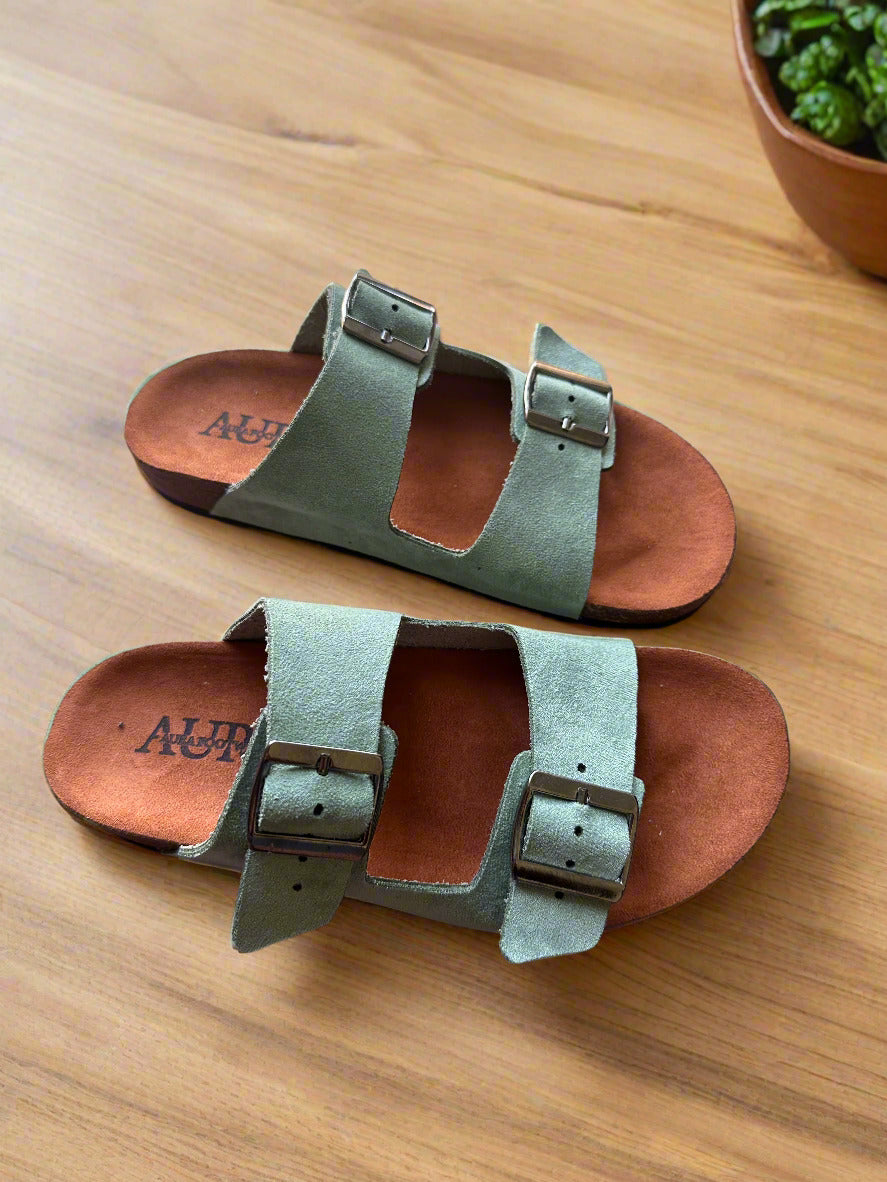 Aria basic Mint slipper