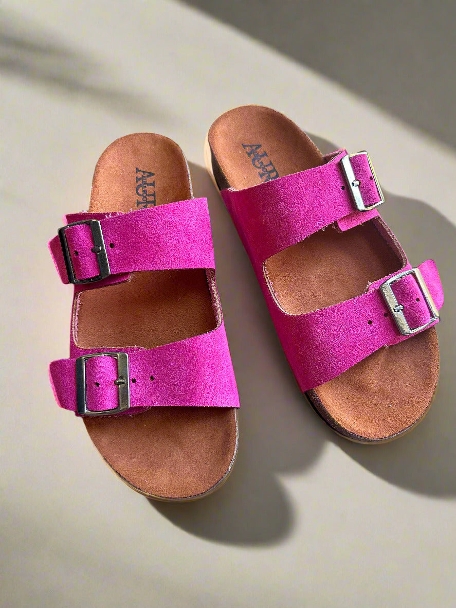 Aria basic Fuchsia slipper