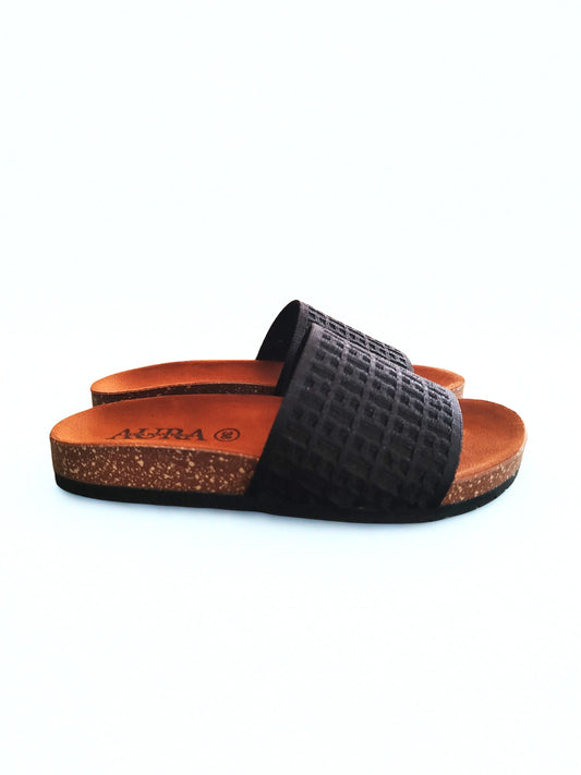 Aura slides black (4012)