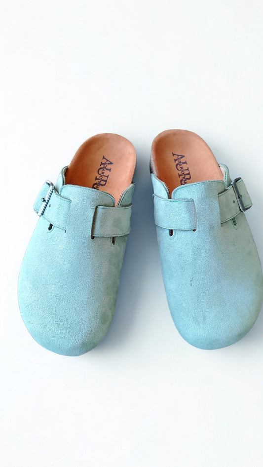 Seren Mint clogs