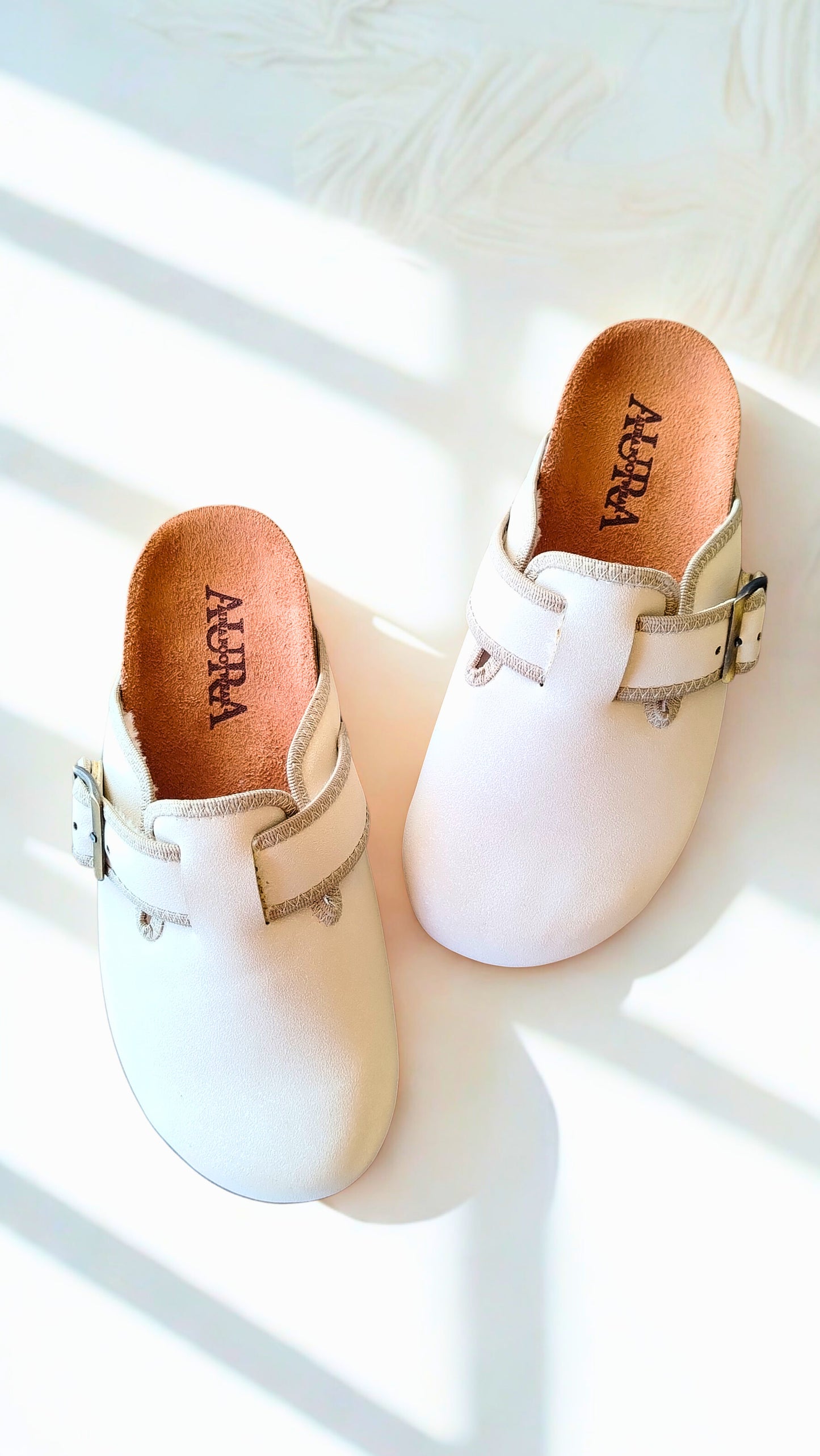 Seren clogs fur beige