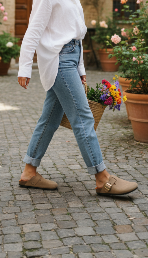Seren clogs Beige