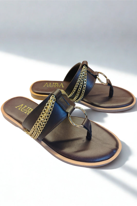 Brown sandal (4004)