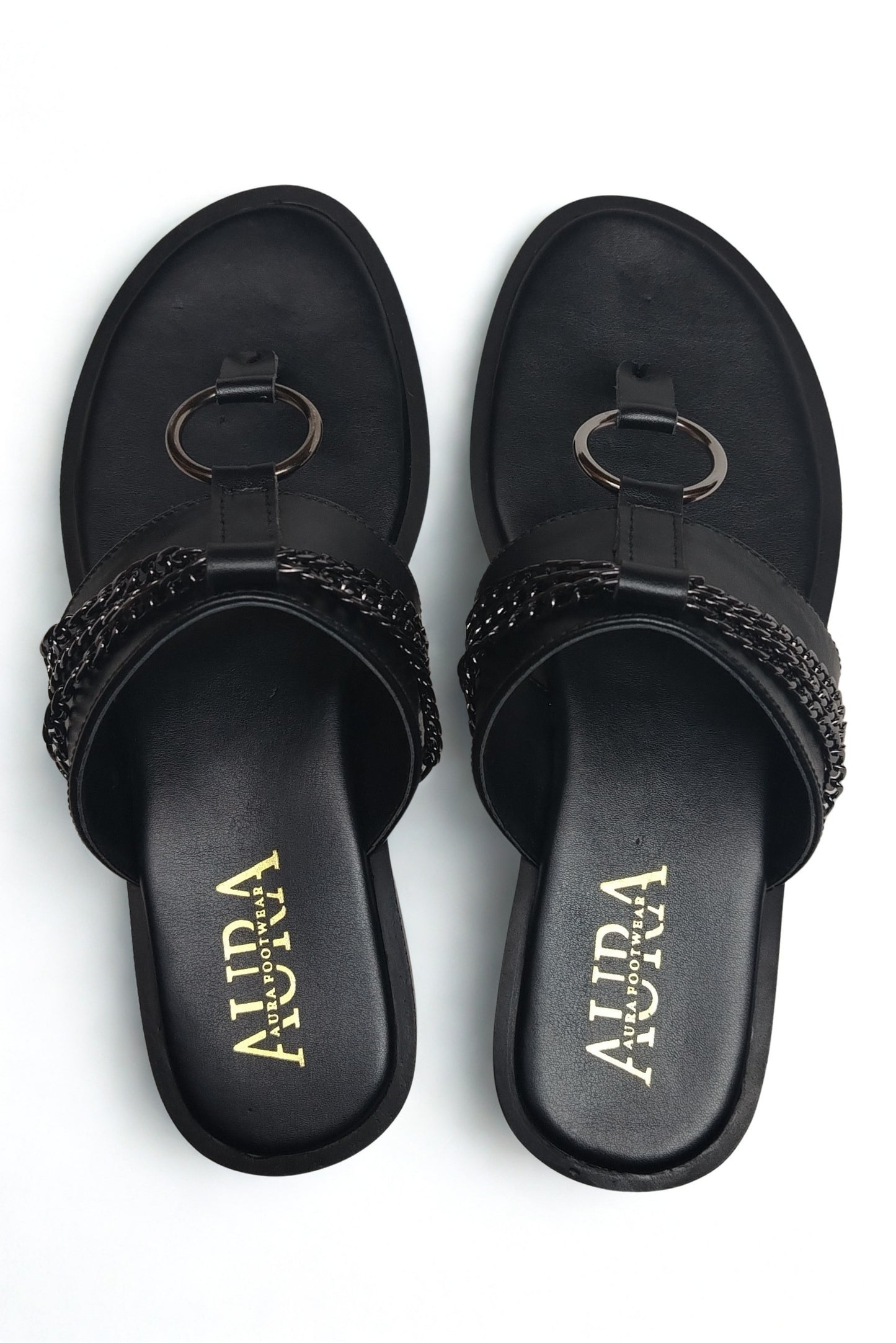 Black sandal (4004)