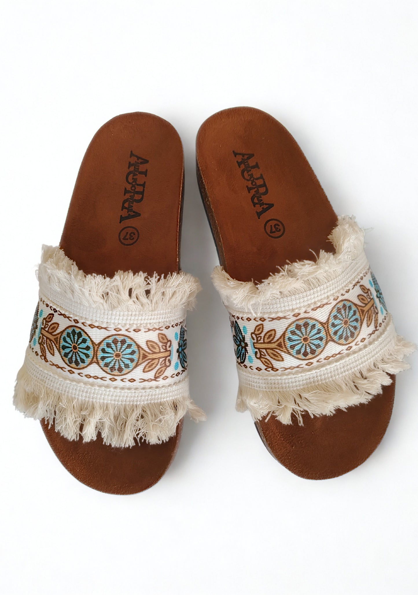 Aura slides beige (4013)