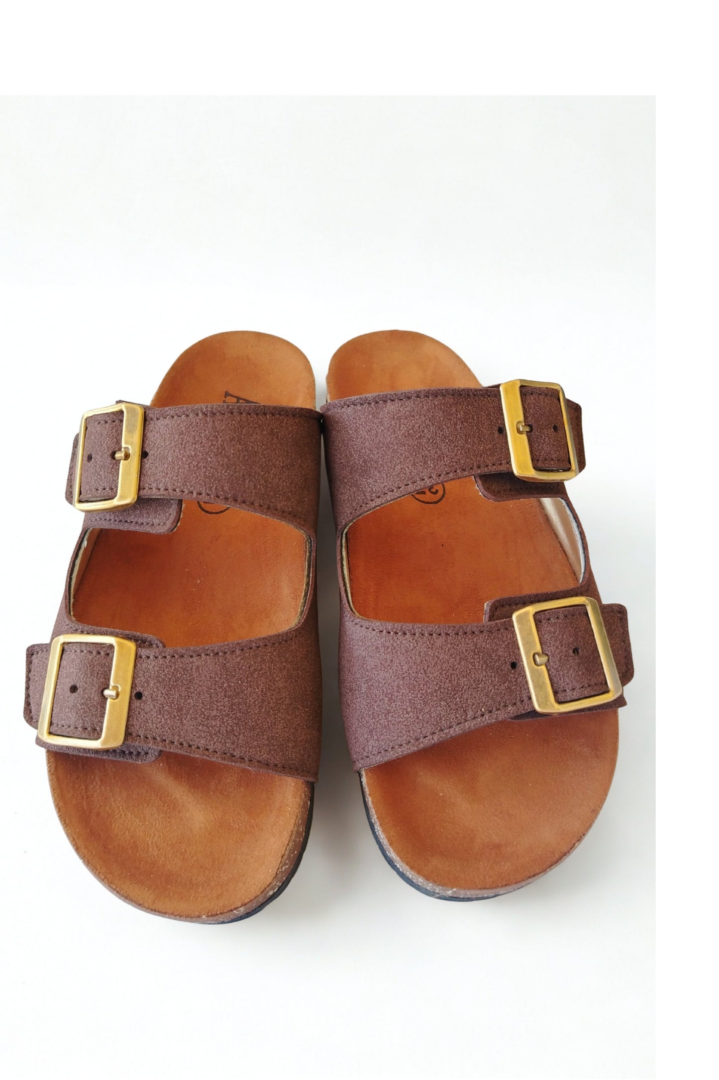 Aria chocolate brown slipper