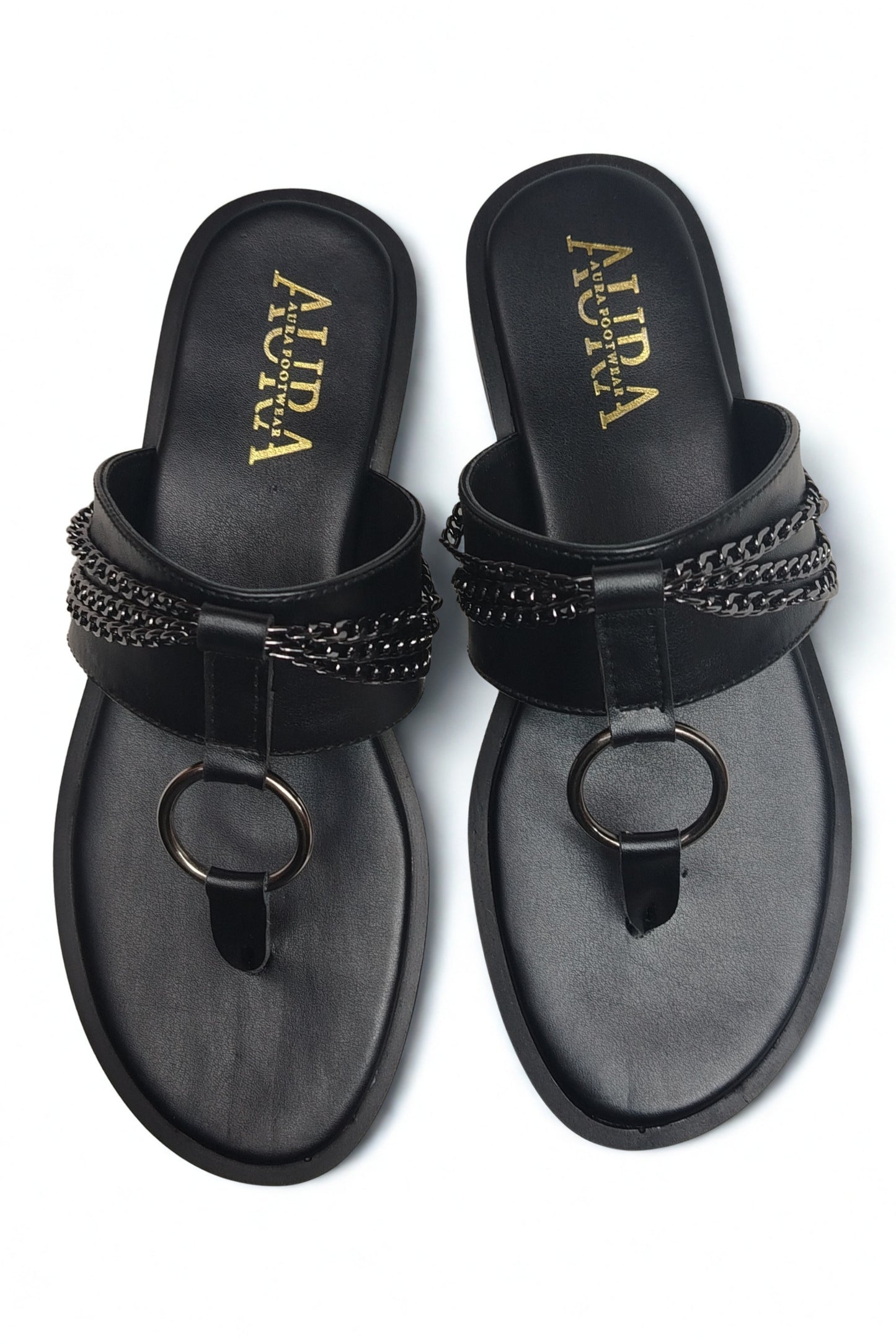 Black sandal (4004)