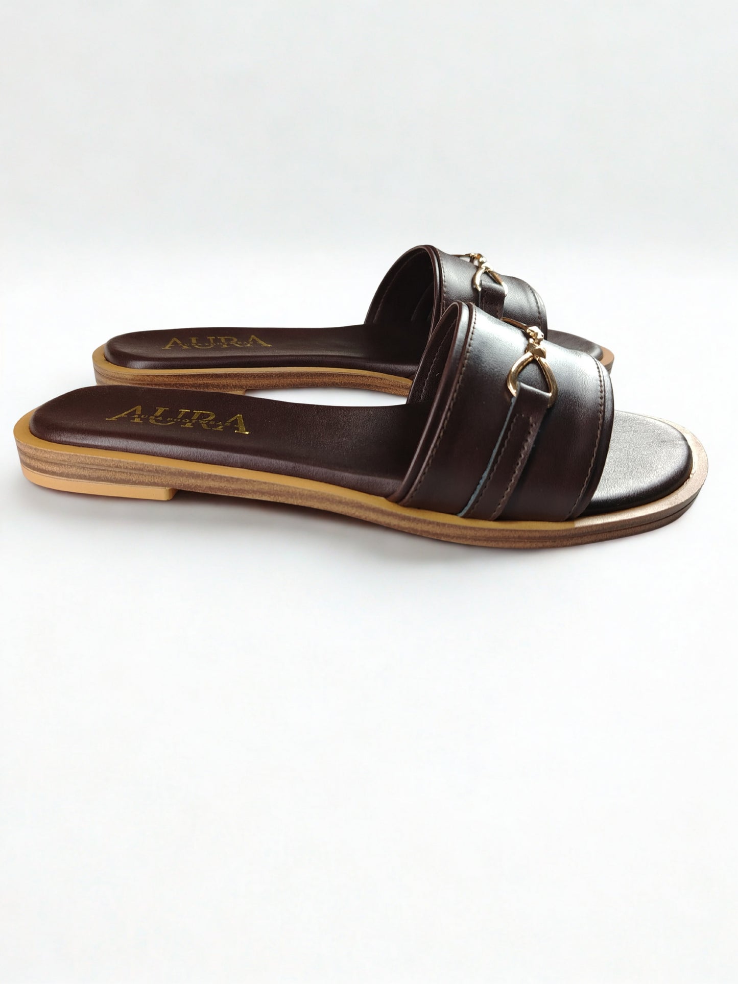 Aura slides brown (4007)
