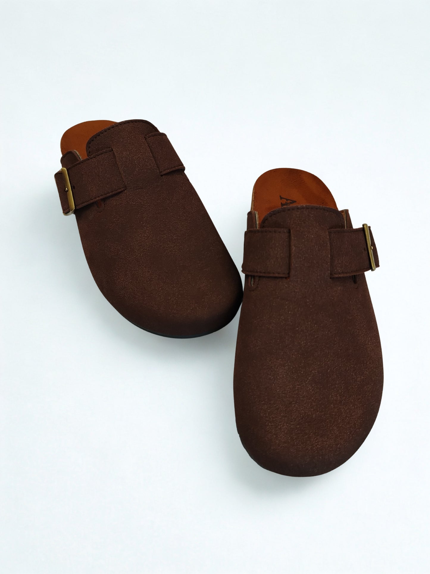 Seren chocolate brown clogs