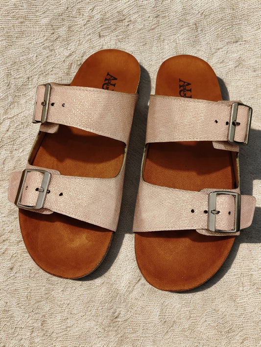 Aria basic rose slipper