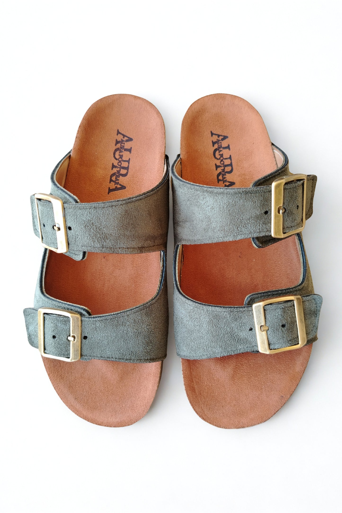 Aria Olive green slipper