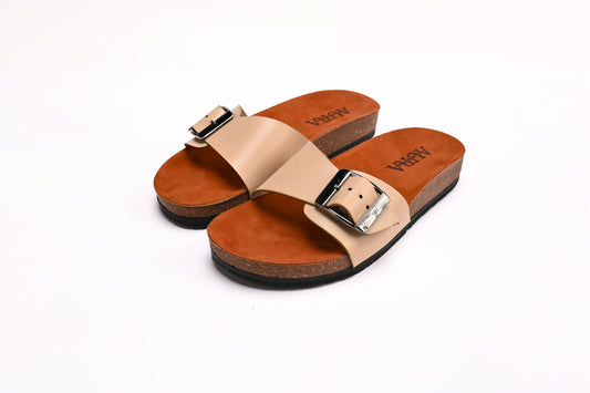 Leya Beige slides