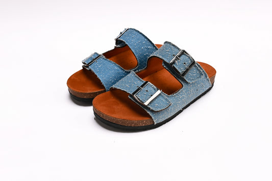 Aria basic Blue Jeans slipper